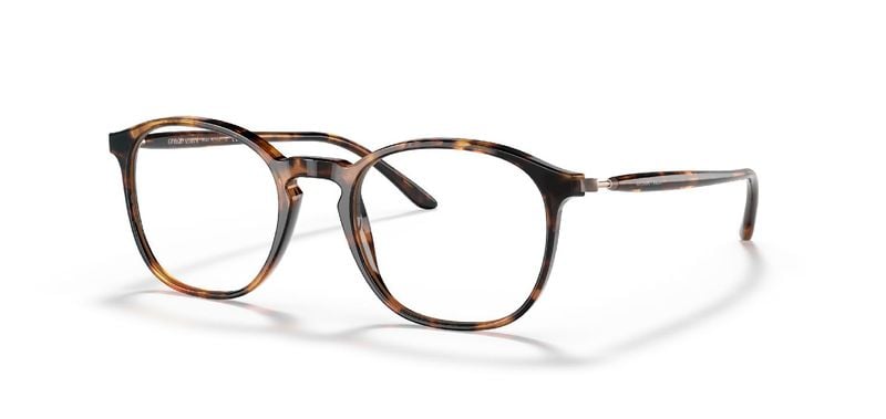 Giorgio Armani Rund Brillen 0AR7213 Schildpatt für Herren