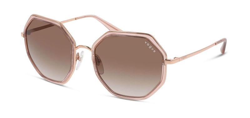 Vogue Round Sunglasses 0VO4224S Pink for Woman