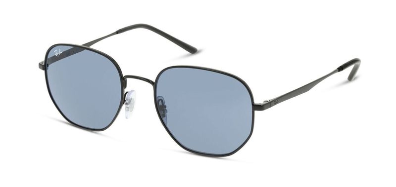 Ray-Ban Round Sunglasses 0RB3682 Black for Unisex