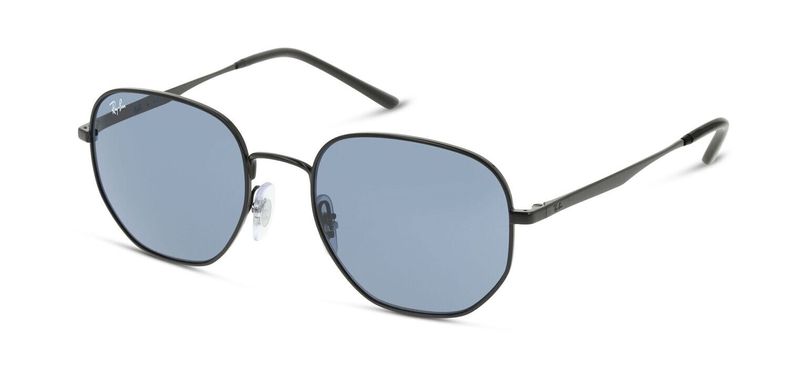 Lunettes de soleil Ray-Ban Ronde 0RB3682 Noir pour Homme-Femme