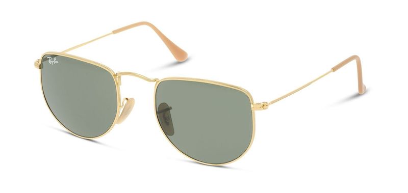 Ray-Ban Rund Sonnenbrillen 0RB3958 Gold für Herr-Dame
