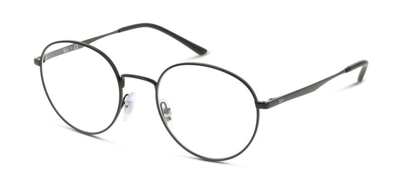 Ray-Ban Rund Brillen 0RX3681V Schwarz für Damen/Herren