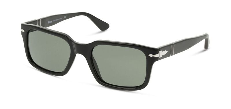 Persol Rechteckig Sonnenbrillen 0PO3272S Schwarz für Herren