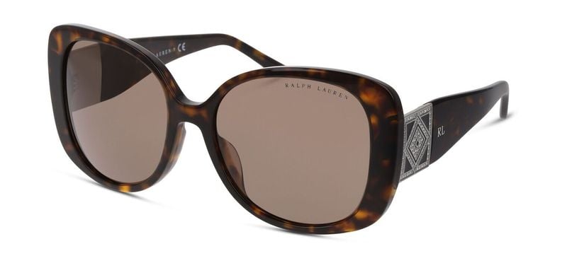 Ralph Lauren Schmetterling Sonnenbrillen 0RL8196BU Schildpatt für Dame