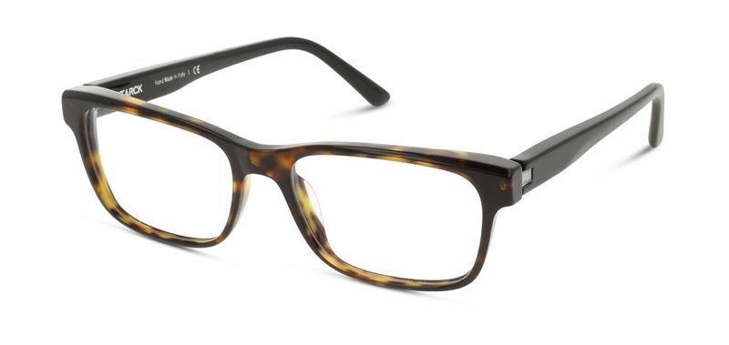 Philippe Starck Rechteckig Brillen 0SH3083 Havana für Herr