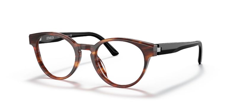 Philippe Starck Oval Eyeglasses 0SH3082 Tortoise shell for Man