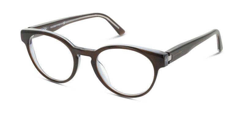 Philippe Starck Oval Eyeglasses 0SH3082 Marron for Man