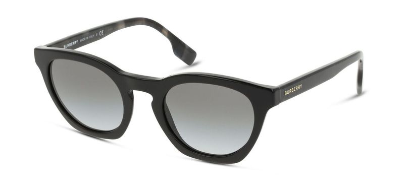 Burberry Wayfarer Sonnenbrillen 0BE4367 Schwarz für Dame