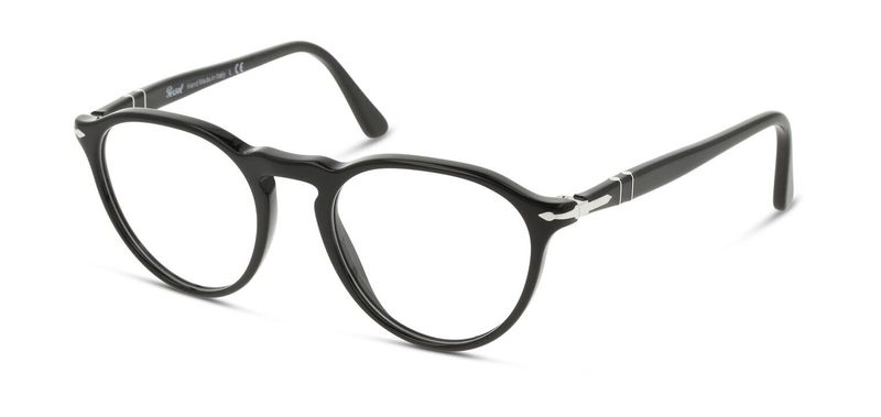 Persol Rund Brillen 0PO3286V Schwarz für Herren