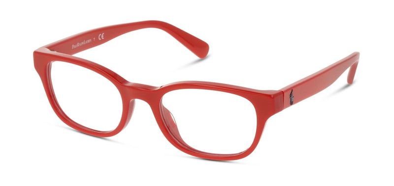 Polo Prep Oval Brillen 0PP8543U Rot für Kind