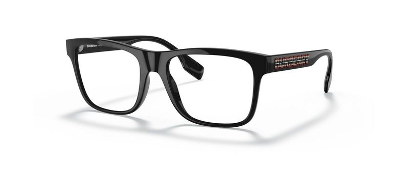 Lunettes de vue Burberry Rectangle 0BE2353 Noir pour Homme