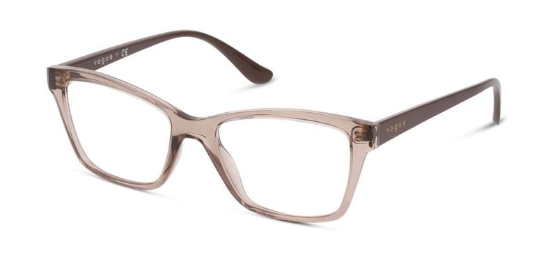 Lunettes de vue Vogue Rectangle 0VO5420 Marron pour Femme