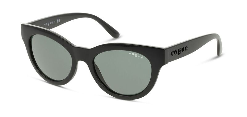 Vogue Oval Sunglasses 0VO5429S Black for Woman