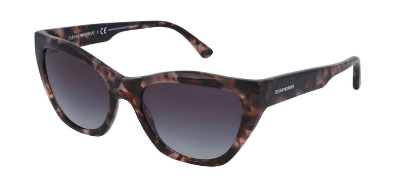 Emporio Armani Schmetterling Sonnenbrillen 0EA4176 Havana für Dame