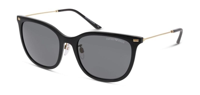 Lunettes de soleil Emporio Armani Papillon 0EA4181 Noir pour Femme
