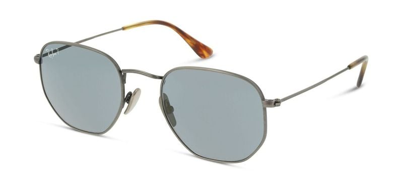 Lunettes de soleil Ray-Ban Rectangle 0RB8148 Gris pour Homme-Femme