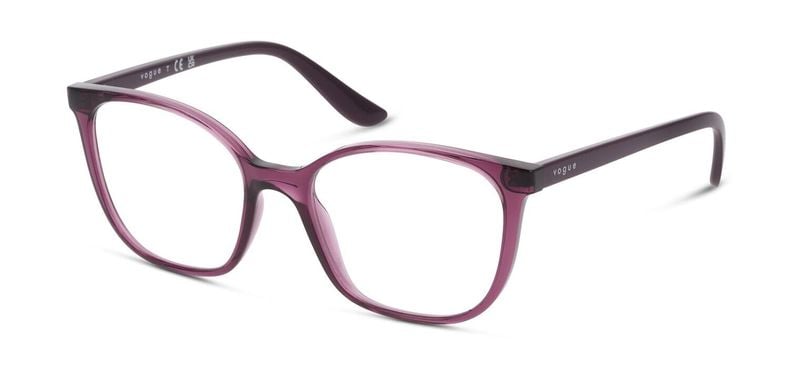 Lunettes de vue Vogue Rectangle 0VO5356 Violet pour Femme