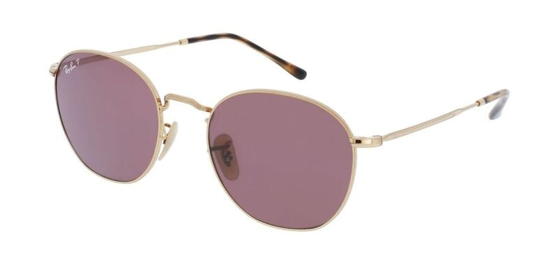 Ray-Ban Rund Sonnenbrillen 0RB3772 Gold für Damen/Herren