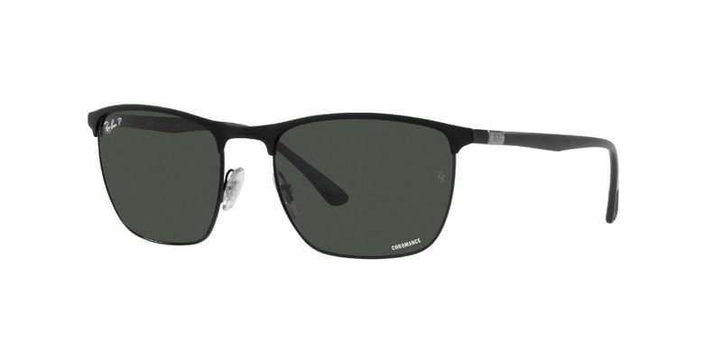 Lunettes de soleil Ray-Ban Rectangle 0RB3686 Noir pour Homme-Femme