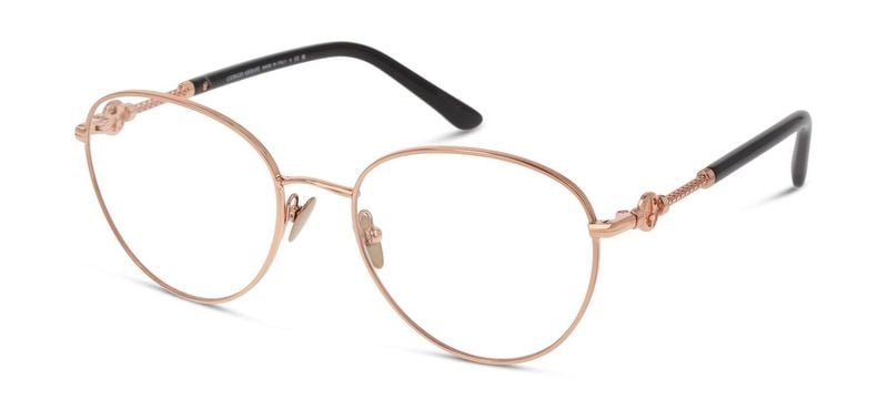 Lunettes de vue Giorgio Armani Ovale 0AR5121 Rose pour Femme