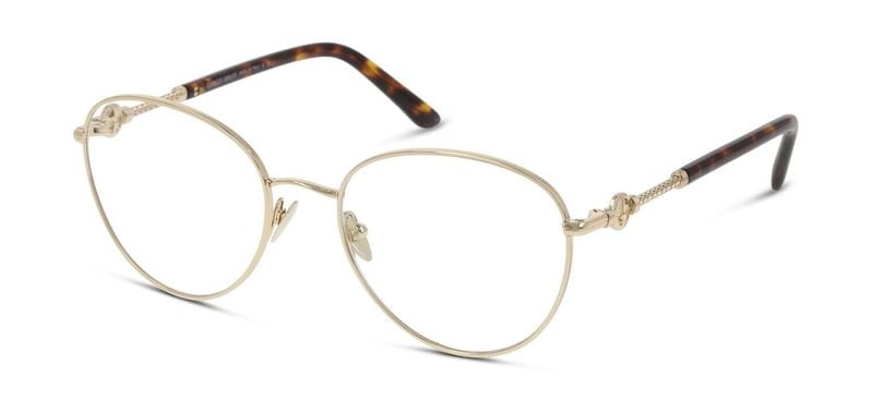 Lunettes de vue Giorgio Armani Ovale 0AR5121 Doré pour Femme