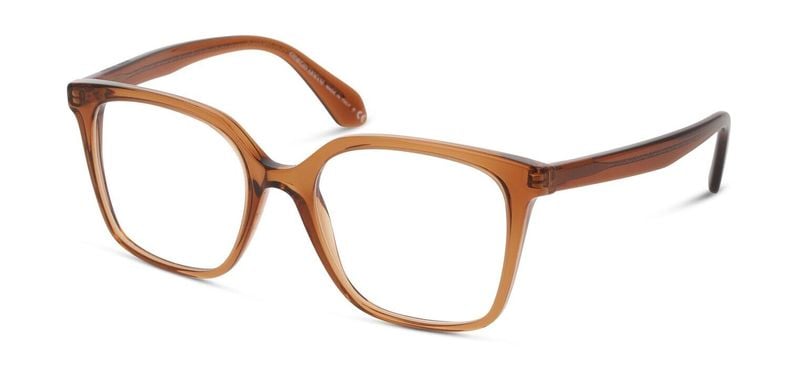 Lunettes de vue Giorgio Armani Carré 0AR7217 Marron pour Femme