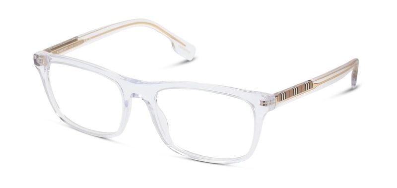 Burberry Rechteckig Brillen 0BE2334 Transparent für Herren