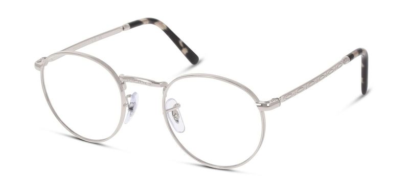 Ray-Ban Round Eyeglasses 0RX3637V Silver for Unisex
