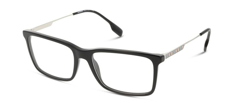 Burberry Rectangle Eyeglasses 0BE2339 Black for Man