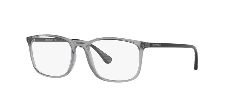 Lunettes de vue Emporio Armani Rectangle 0EA3177 Gris pour Homme