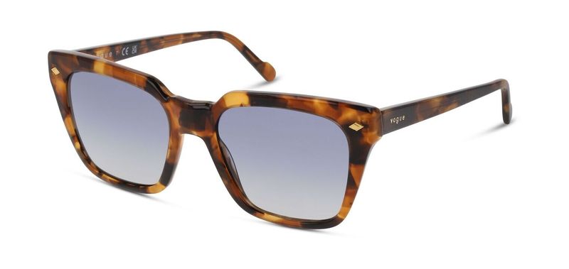 Vogue Rectangle Sunglasses 0VO5380S Tortoise shell for Man