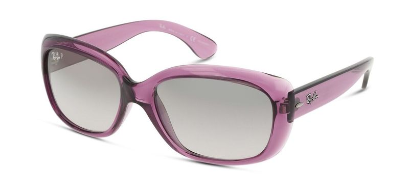 Ray-Ban Rectangle Sunglasses 0RB4101 Purple for Woman