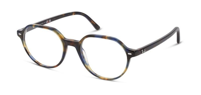 Lunettes de vue Ray-Ban Rectangle 0RX5395 Havana pour Homme-Femme