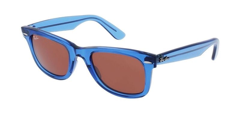 Lunettes de soleil Ray-Ban Carré 0RB2140 Bleu pour Homme-Femme
