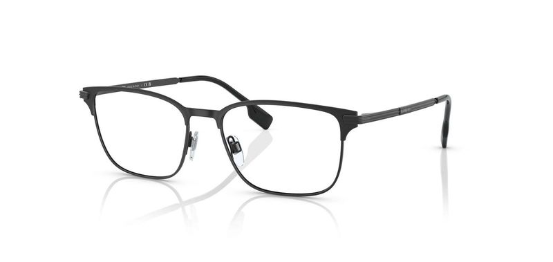 Lunettes de vue Burberry Rectangle 0BE1372 Noir pour Homme