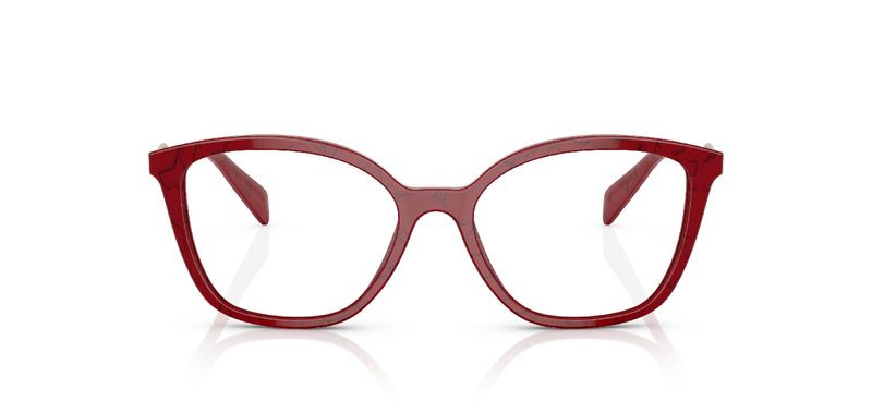 Prada Cat Eye Eyeglasses 0PR 02ZV Black for Woman