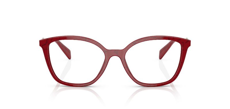 Lunettes de vue Prada Papillon 0PR 02ZV Noir pour Femme