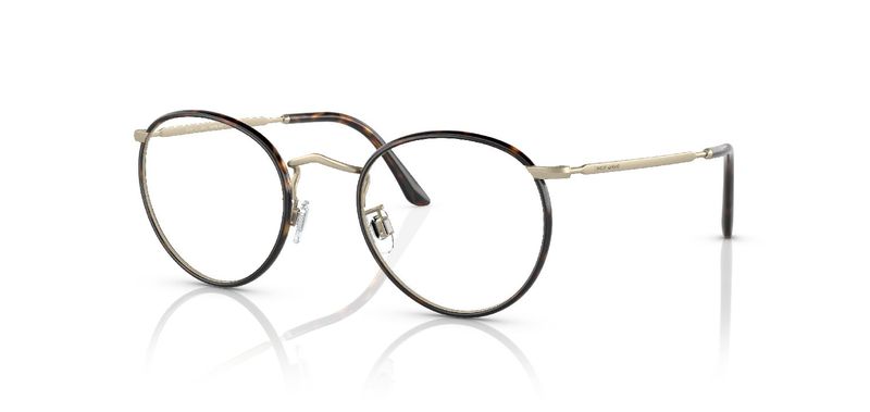 Giorgio Armani Round Eyeglasses 0AR 112MJ Havana for Man