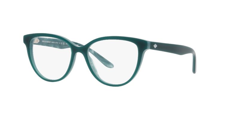 Giorgio Armani Cat Eye Eyeglasses 0AR7228U Blue for Woman