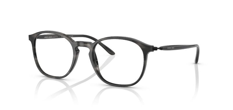Giorgio Armani Rund Brillen 0AR7213 Grau für Herren
