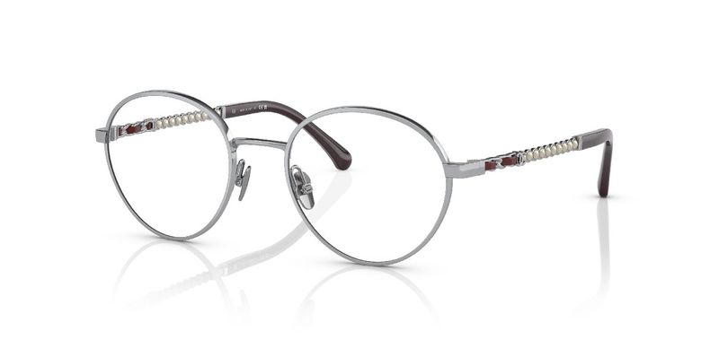 Lunettes de vue Chanel Ovale 0CH2211QH Argenté pour Femme