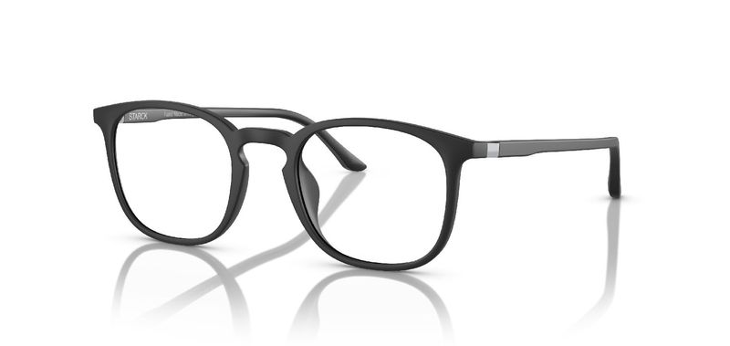 Philippe Starck Round Eyeglasses 0SH3088 Black for Man