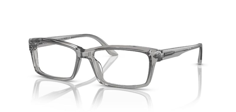 Philippe Starck Rectangle Eyeglasses 0SH3089 Grey for Man