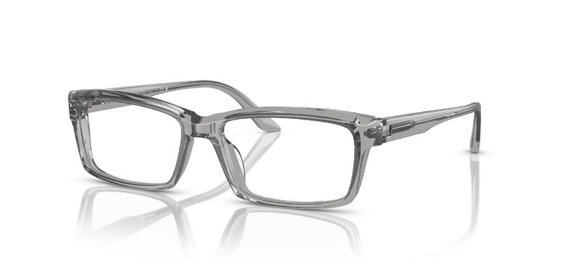 Lunettes de vue Philippe Starck Rectangle 0SH3089 Gris pour Homme