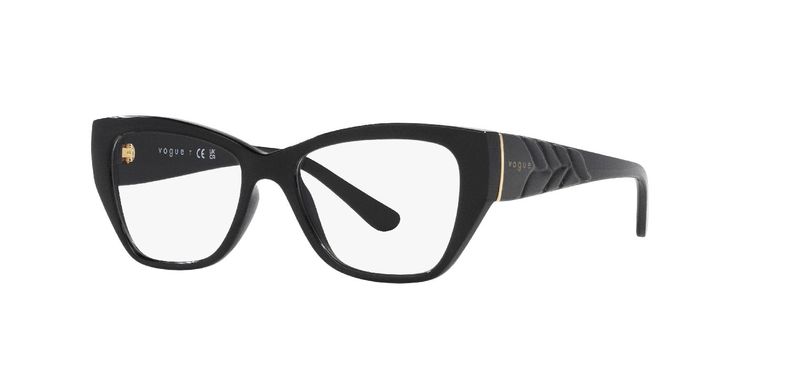 Lunettes de vue Vogue Papillon 0VO5483 Noir pour Femme