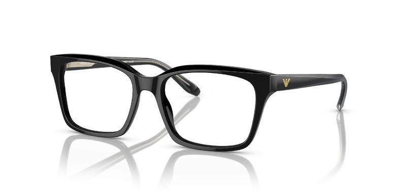 Lunettes de vue Emporio Armani Papillon 0EA3219 Noir pour Femme