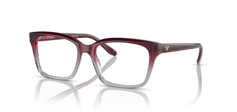 Lunettes de vue Emporio Armani Rectangle 0EA3219 Violet pour Femme