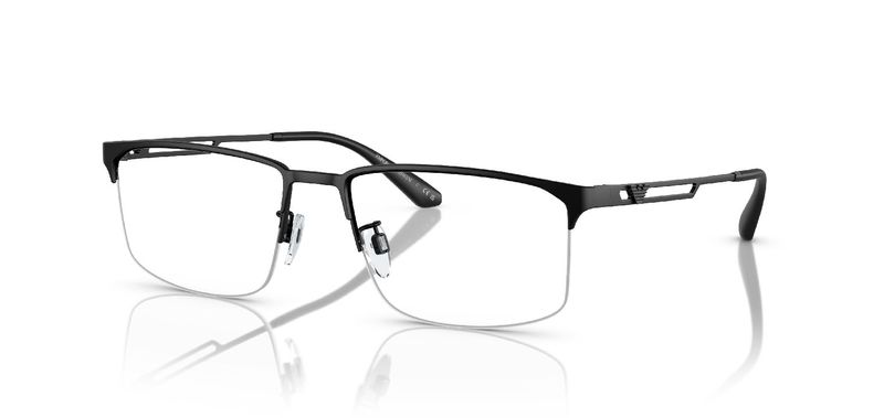 Emporio Armani Quadratisch Brillen 0EA1143 Schwarz für Herr