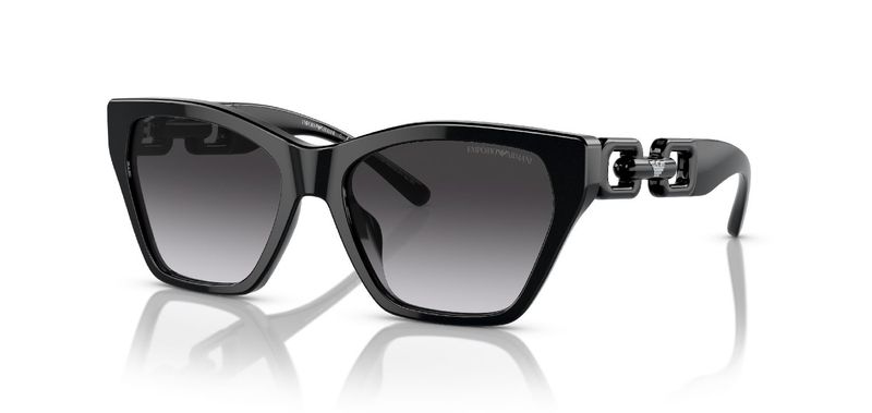 Emporio Armani Schmetterling Sonnenbrillen 0EA4203U Schwarz für Damen