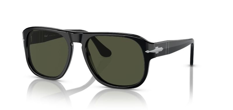 Persol Quadratisch Sonnenbrillen 0PO3310S Schwarz für Herr-Dame